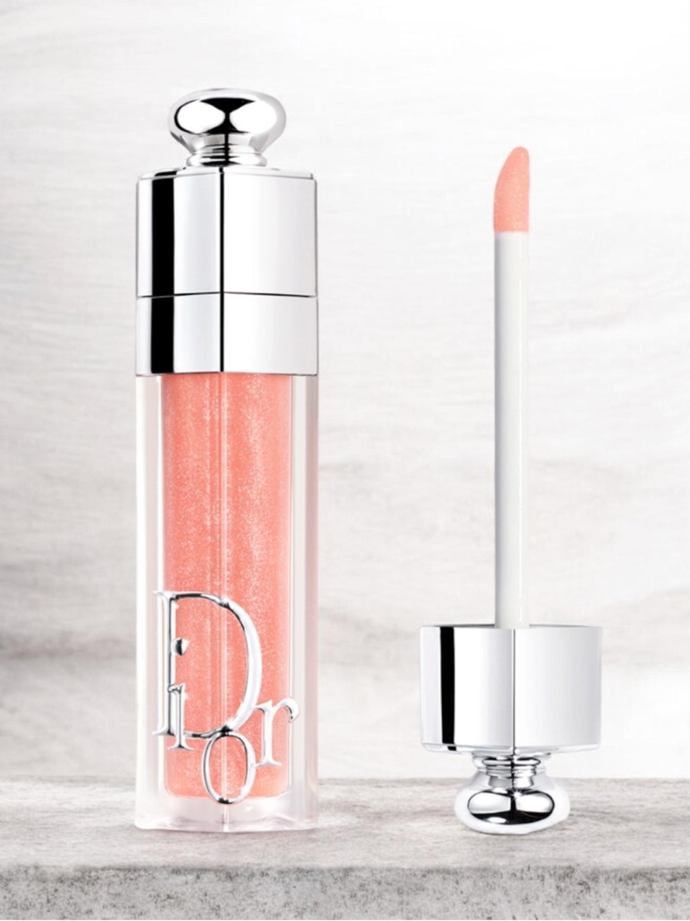 Dior Addict Lip Gloss Maximizer —BNIB in Sugar Crush- Sheer Peachy Pink Shine